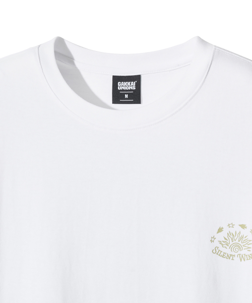 GAKKAI UNIONS(ガッカイユニオンズ)の「サンセットウェスタンボタン半袖Tシャツホワイト(Tシャツ/カットソー・レディース・その他・MEDIUM/LARGE)」の5枚目の写真