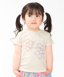 Will Mery | 【WEB限定】お花刺繍半袖Tシャツ(Tシャツ/カットソー)