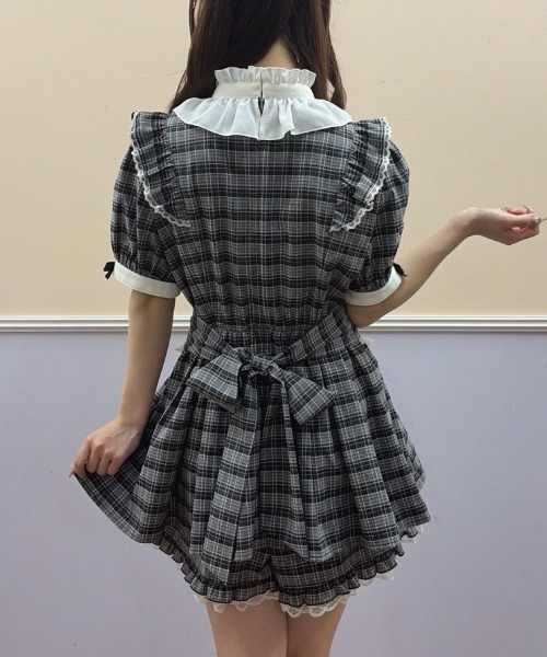 Secret Honey（シークレットハニー）の「ガーターライクセットアップ（セットアップ・レディース・ブラック/レッド・MEDIUM）」の14枚目の写真