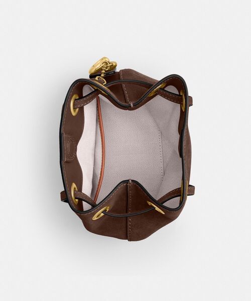 COACH(コーチ)の「ジェイド ドローストリング バッグ(ショルダーバッグ・レディース・ブラウン系その他・ONE)」の9枚目の写真