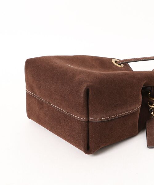 COACH(コーチ)の「ジェイド ドローストリング バッグ(ショルダーバッグ・レディース・ブラウン系その他・ONE)」の11枚目の写真