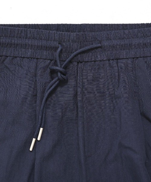 BENUSTA(ベヌスタ)の「『BENUSTA/ベヌスタ』バレルレッグパンツ【GC】(スラックス・メンズ・ネイビー/ベージュ・L/M)」の9枚目の写真