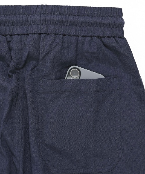 BENUSTA(ベヌスタ)の「『BENUSTA/ベヌスタ』バレルレッグパンツ【GC】(スラックス・メンズ・ネイビー/ベージュ・L/M)」の13枚目の写真