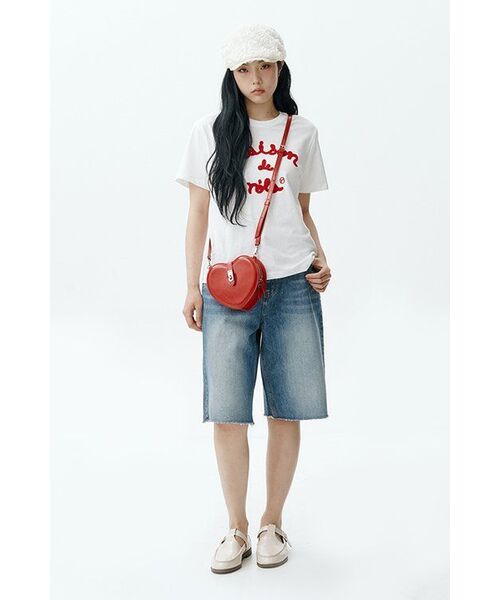 ROLAROLA(ロラロラ)の「MAISON DE ROLA EMBROIDERY T-SHIRT BLACK(Tシャツ/カットソー・レディース・ブラック・MEDIUM/SMALL/X-SMALL)」の21枚目の写真
