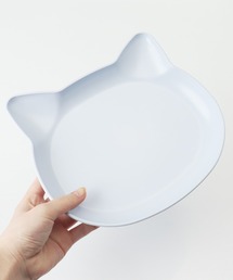 BACKYARD FAMILY（バックヤードファミリー）の「catte ねこ 抗菌ランチプレート（食器）」
