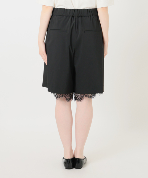 IENA（イエナ）の「スソレースレイヤードハーフパンツ（その他パンツ・レディース・ブラック・38/36）」の20枚目の写真