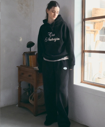 Petal Boucle Hoodie Set-up_Black(O25-SET01)
