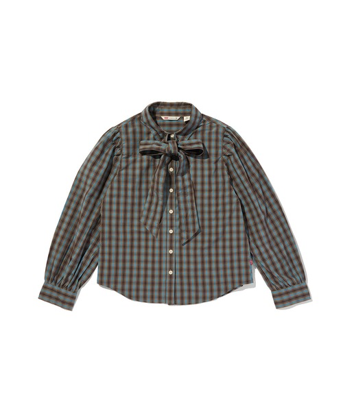Levi's(リーバイス)の「Levi's/リーバイス JUDICE ウエスタンシャツ(シャツ/ブラウス・レディース・ブラウン・XS/M/S)」の4枚目の写真