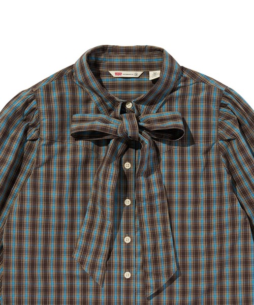 Levi's(リーバイス)の「Levi's/リーバイス JUDICE ウエスタンシャツ(シャツ/ブラウス・レディース・ブラウン・XS/M/S)」の6枚目の写真