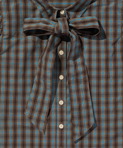 Levi's(リーバイス)の「Levi's/リーバイス JUDICE ウエスタンシャツ(シャツ/ブラウス・レディース・ブラウン・XS/M/S)」の9枚目の写真