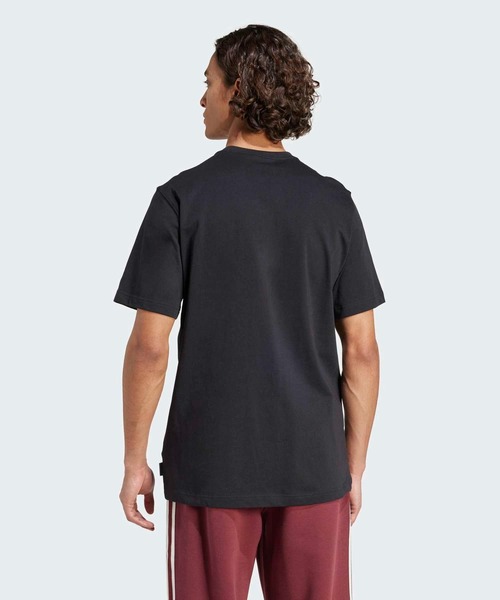 adidas(アディダス)の「トレフォイルシリーズ レギュラー 半袖Tシャツ / アディダスオリジナルス adidas Originals(Tシャツ/カットソー・メンズ・ブラック・SMALL/MEDIUM/LARGE/X-LARGE/XX-LARGE/X-SMALL/XX-SMALL/3XL)」の2枚目の写真
