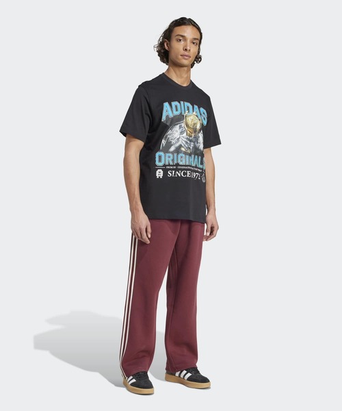 adidas(アディダス)の「トレフォイルシリーズ レギュラー 半袖Tシャツ / アディダスオリジナルス adidas Originals(Tシャツ/カットソー・メンズ・ブラック・SMALL/MEDIUM/LARGE/X-LARGE/XX-LARGE/X-SMALL/XX-SMALL/3XL)」の5枚目の写真