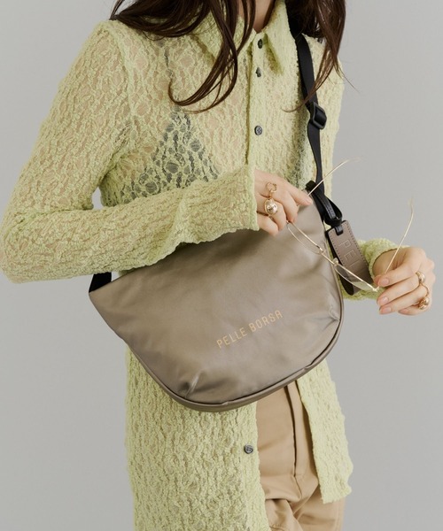 PELLEBORSA(ペレボルサ)の「コンパクトラウンドショルダー Cheers 4686(ショルダーバッグ・レディース・ピンク系その他/シルバー/ベージュ系その他/ブラック/アイボリー・FREE)」の21枚目の写真
