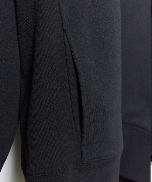 NANGA(ナンガ)の「NANGA/ナンガ ECO HYBRID MINI BOX LOGO EMBROIDERY SWEAT HOODIE エコハイブリッド ミニボックスロゴエンブロイダリー スウェットフーディー パーカー 胸ロゴ刺繍 ポケットあり メンズ レディース 2026年 秋 秋服 冬 冬服(パーカー・メンズ・ブラック/グレー/ブルー/オートミール・S/M/L/XL)」の8枚目の写真