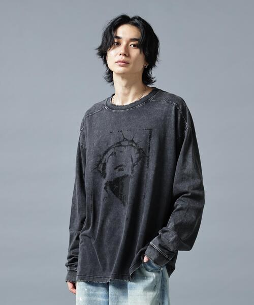 DANKE SCHON（ダンケシェーン）の「DankeSchon/ダンケシェーン/CHEMICAL BRUST RHINESTONE（Tシャツ/カットソー・レディース・ブラック・L/M）」の2枚目の写真