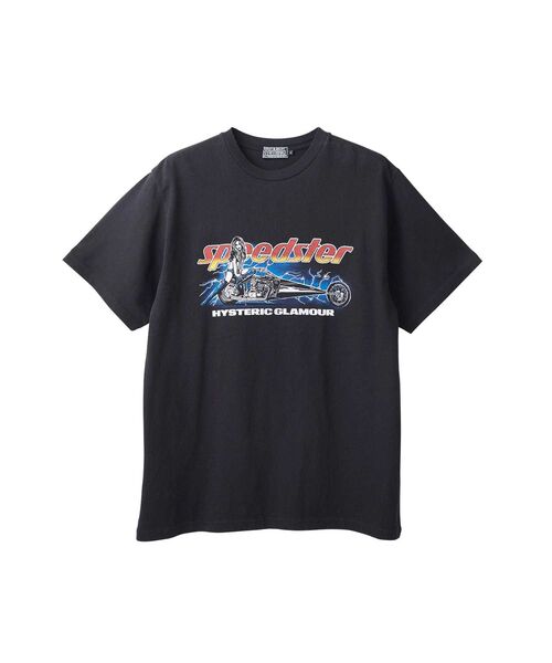 HYSTERIC GLAMOUR(ヒステリックグラマー)の「SPEEDSTER HEAVY METAL Tシャツ(Tシャツ/カットソー・メンズ・ホワイト/ブラック・X-LARGE/LARGE/MEDIUM/SMALL)」の2枚目の写真