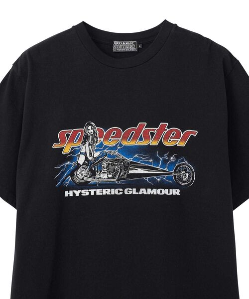 HYSTERIC GLAMOUR(ヒステリックグラマー)の「SPEEDSTER HEAVY METAL Tシャツ(Tシャツ/カットソー・メンズ・ホワイト/ブラック・X-LARGE/LARGE/MEDIUM/SMALL)」の6枚目の写真