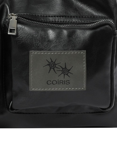 COIRIS（コイリス）の「◇COIRIS◇ブランド直輸入正規品/RENIK マルチポケット ショルダーバッグ RENIK MULTI POCKET SHOULDER BAG（ショルダーバッグ・レディース・カーキ系/ブラック・FREE）」の7枚目の写真