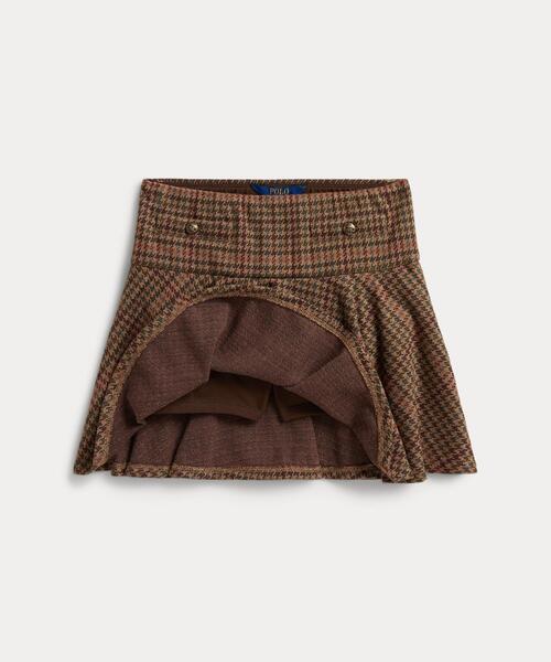 POLO RALPH LAUREN CHILDRENSWEAR(ポロ ラルフ ローレン チルドレンズウェア)の「チェック ダブルニット スコート(その他パンツ・キッズ・ブラウン・L/M/S/XL)」の3枚目の写真