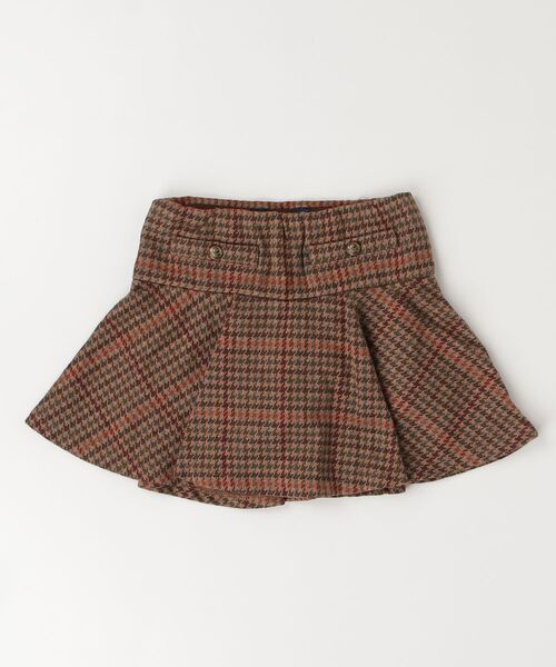 POLO RALPH LAUREN CHILDRENSWEAR(ポロ ラルフ ローレン チルドレンズウェア)の「チェック ダブルニット スコート(その他パンツ・キッズ・ブラウン・L/M/S/XL)」の4枚目の写真