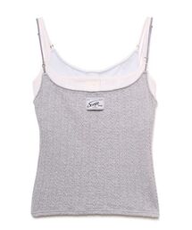 セットアップ対応可能【MADE IN JAPAN 】3 Layers Camisole/3レイヤー