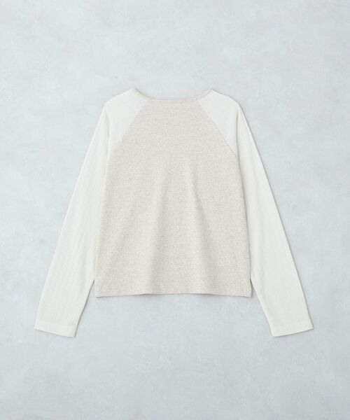 earth music&ecology(アースミュージックアンドエコロジー)の「ラグランスリーブプルオーバー(Tシャツ/カットソー・レディース・チャコールグレー/ライトグレー・FREE)」の11枚目の写真
