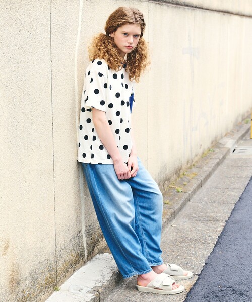 FRAPBOIS(フラボア)の「Lee RIDERS101-Z(デニムパンツ・レディース・ブルー/サックスブルー・M/L)」の12枚目の写真