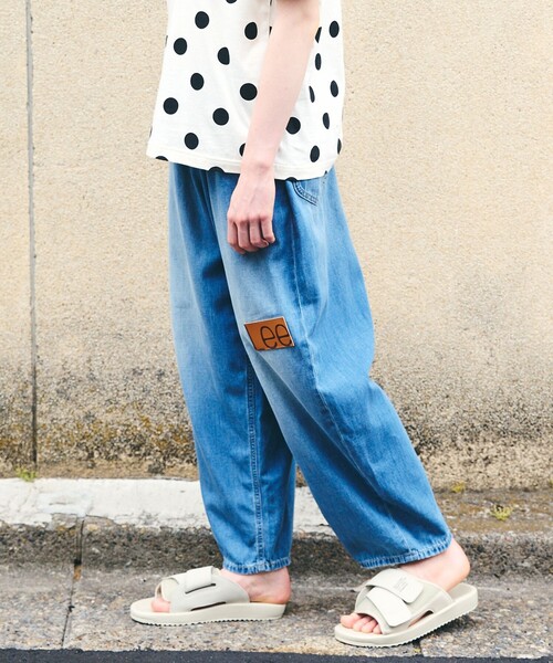 FRAPBOIS(フラボア)の「Lee RIDERS101-Z(デニムパンツ・レディース・ブルー/サックスブルー・M/L)」の16枚目の写真