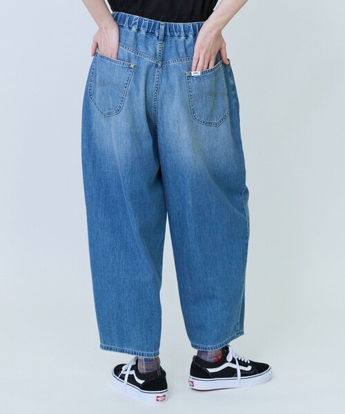 FRAPBOIS(フラボア)の「Lee RIDERS101-Z(デニムパンツ・レディース・ブルー/サックスブルー・M/L)」の6枚目の写真