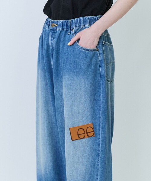 FRAPBOIS(フラボア)の「Lee RIDERS101-Z(デニムパンツ・レディース・ブルー/サックスブルー・M/L)」の7枚目の写真