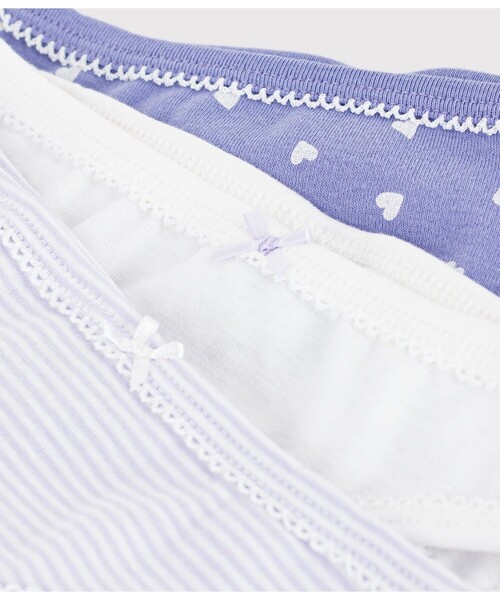 PETIT BATEAU（プチバトー）の「プリントショーツ３枚組（ショーツ・キッズ・その他1・8YEAR/6YEAR/12YEAR/10YEAR）」の3枚目の写真