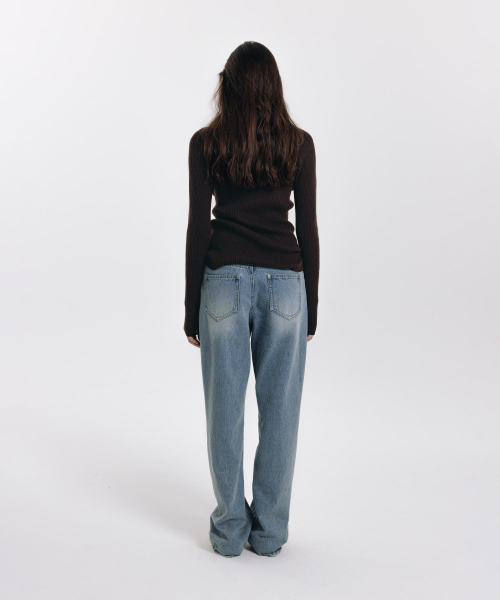 haag(ヘイグ)の「a classic turtle neck (dark brown)(ニット/セーター・レディース・その他・FREE)」の9枚目の写真