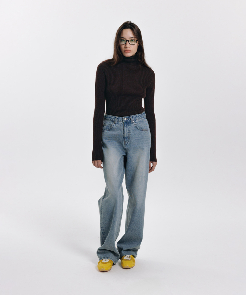 haag(ヘイグ)の「a classic turtle neck (dark brown)(ニット/セーター・レディース・その他・FREE)」の10枚目の写真