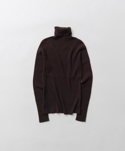 haag(ヘイグ)の「a classic turtle neck (dark brown)(ニット/セーター・レディース・その他・FREE)」の12枚目の写真