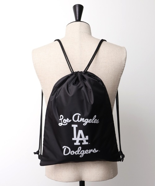 MLB（メジャーリーグベースボール）の「【MLB/メジャーリーグベースボール】ナップサック（バックパック/リュック・メンズ・レオパード/ブラック・FREE）」の7枚目の写真
