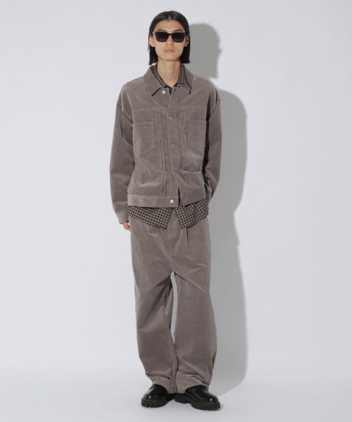 LAKOLE(ラコレ)の「ブラッシュドコールジャケット / 815295(その他アウター・メンズ・カーキ/グレー/ネイビー・MEDIUM/LARGE)」の7枚目の写真