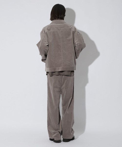 LAKOLE(ラコレ)の「ブラッシュドコールジャケット / 815295(その他アウター・メンズ・カーキ/グレー/ネイビー・MEDIUM/LARGE)」の9枚目の写真