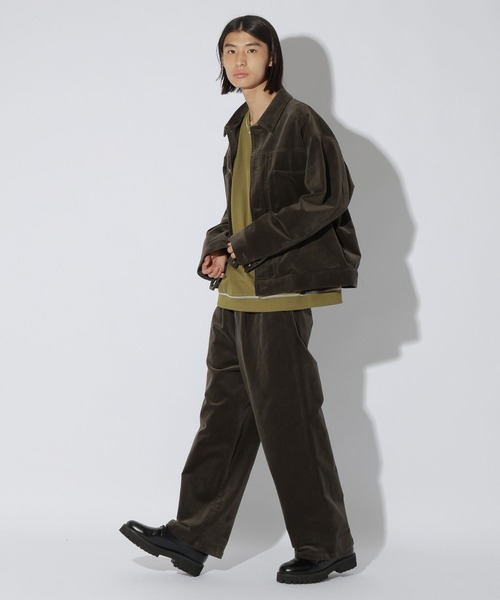 LAKOLE(ラコレ)の「ブラッシュドコールジャケット / 815295(その他アウター・メンズ・カーキ/グレー/ネイビー・MEDIUM/LARGE)」の5枚目の写真