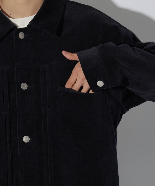 LAKOLE(ラコレ)の「ブラッシュドコールジャケット / 815295(その他アウター・メンズ・カーキ/グレー/ネイビー・MEDIUM/LARGE)」の15枚目の写真