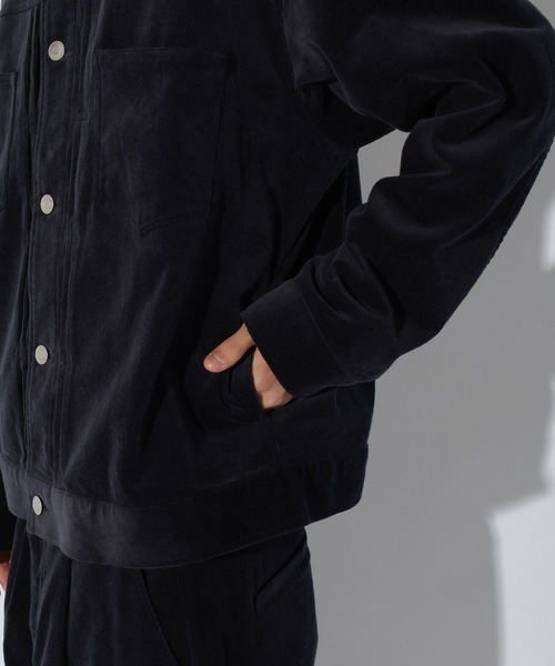 LAKOLE(ラコレ)の「ブラッシュドコールジャケット / 815295(その他アウター・メンズ・カーキ/グレー/ネイビー・MEDIUM/LARGE)」の16枚目の写真
