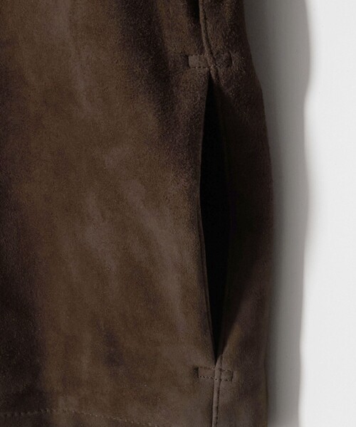 Schott(ショット)の「【別注】<Schott>スエード チェック ブルゾン(その他アウター・メンズ・ダークブラウン・M/L/XL)」の8枚目の写真