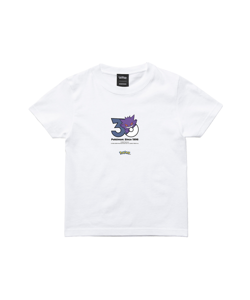 ZOZOSPOT(ゾゾスポット)の「Pokemon 30th Anniversary 1025 T-shirt 「ゲンガー」(Tシャツ/カットソー・レディース・ホワイト・SMALL/MEDIUM/LARGE/X-LARGE/XX-LARGE/XXX-LARGE/100cm/110cm/120cm/130cm/140cm/150cm/160cm)」の2枚目の写真