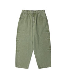 BIG POCKET BALLOON DENIM PANTS カーキ(NG2GFUD110A)