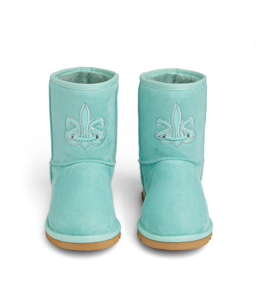 DEINET(ダイニット)の「PATCH COLOR FAUX SUEDE BOOTS IN MINT(ブーツ・レディース・その他・23cm/24cm/25cm)」の2枚目の写真