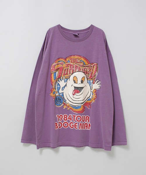 RNA(アールエヌエー)の「M2761 BoogeymanヴィンテージロンT(Tシャツ/カットソー・レディース・パープル/ホワイト/ブラック・MEDIUM)」の11枚目の写真