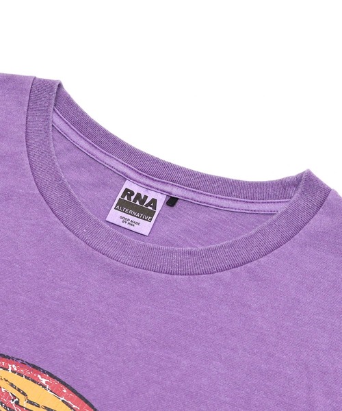 RNA(アールエヌエー)の「M2761 BoogeymanヴィンテージロンT(Tシャツ/カットソー・レディース・パープル/ホワイト/ブラック・MEDIUM)」の16枚目の写真
