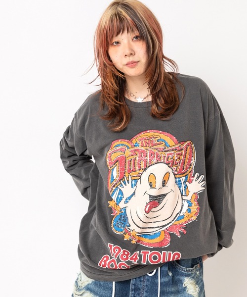 RNA(アールエヌエー)の「M2761 BoogeymanヴィンテージロンT(Tシャツ/カットソー・レディース・パープル/ホワイト/ブラック・MEDIUM)」の20枚目の写真