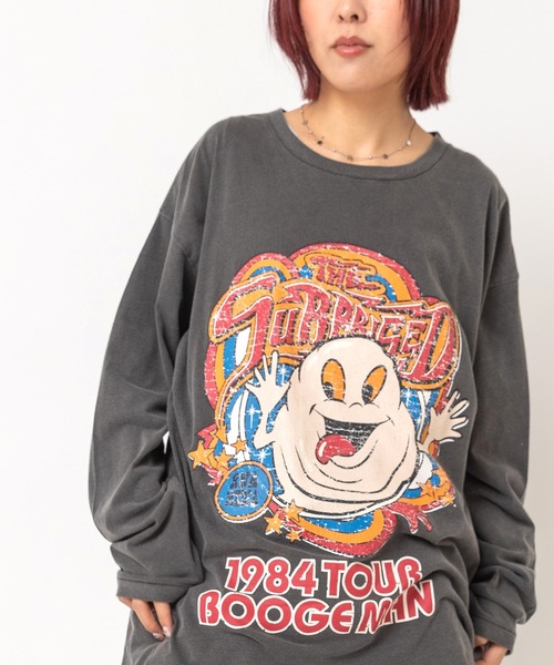 RNA(アールエヌエー)の「M2761 BoogeymanヴィンテージロンT(Tシャツ/カットソー・レディース・パープル/ホワイト/ブラック・MEDIUM)」の22枚目の写真