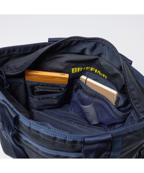BRIEFING（ブリーフィング）の「DISCRETE TOTE （SMサイズ） MW GEN Ⅲ（トートバッグ・メンズ・ブラック/ネイビー・FREE）」の19枚目の写真