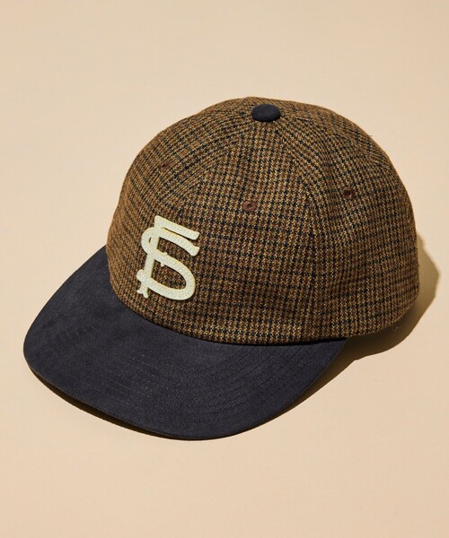 Cooperstown Ball Cap(クーパーズタウンボールキャップ)の「COOPERSTOWN BALL CAP/クーパーズタウン ボールキャップ 別注 フェルトロゴ ウールキャップ/C.B.C by COOPERSTOWN BALL CAP(キャップ・メンズ・チャコールグレー/ネイビー/ブラウン系その他/ベージュ系その他/キャメル/チェック・ONE SIZE)」の2枚目の写真